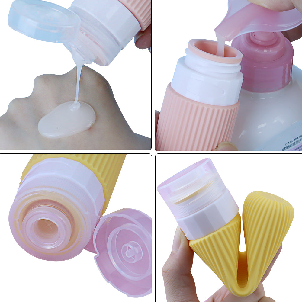 Portable Toiletry Bottles Set – Refillable Travel Essentials Kit