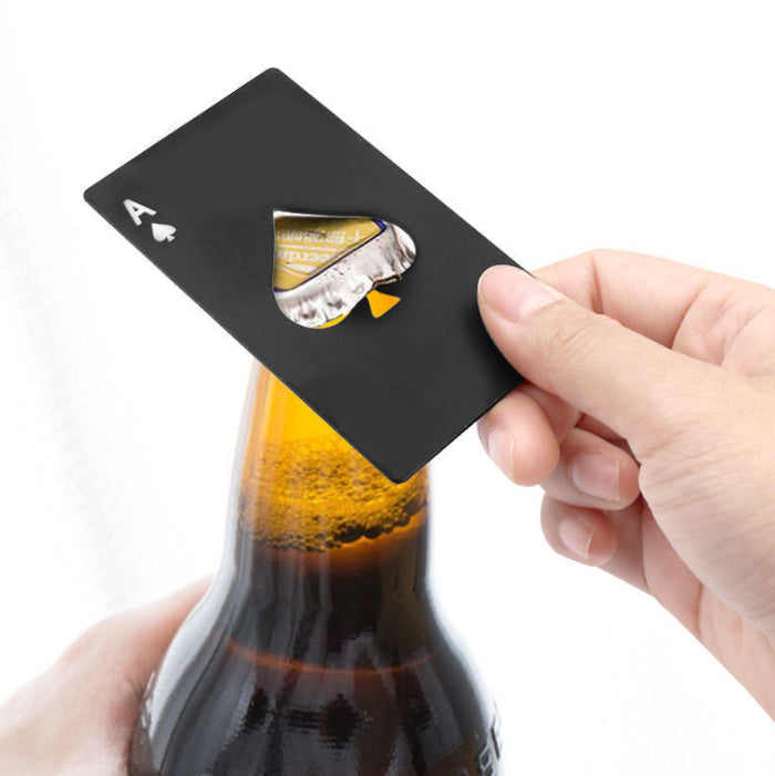 Pocket-Sized Power – Credit Card Bottle Opener in Steel