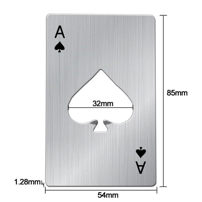 Pocket-Sized Power – Credit Card Bottle Opener in Steel