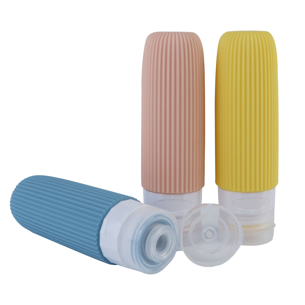 Portable Toiletry Bottles Set – Refillable Travel Essentials Kit